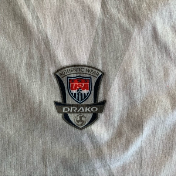 Drako Team USA Soccer Jersey Adult Size Small - Medium  Red White Blue - Picture 2 of 10